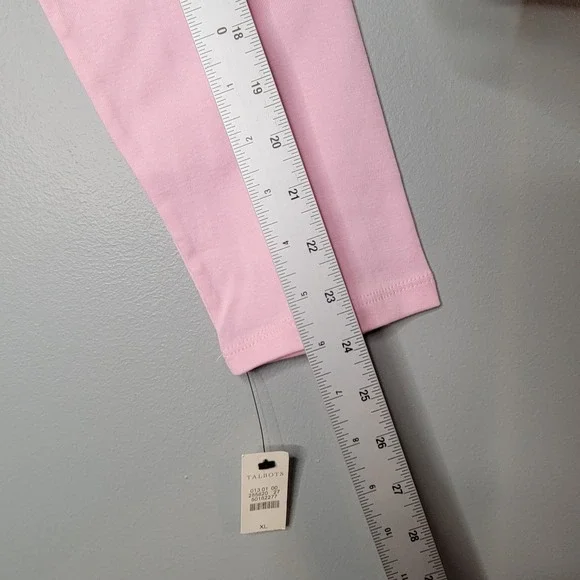 Talbots Tee Shirt Womens Size XL Baby Pink 100% Pima Cotton L/S Crew Neck Top - Picture 8 of 9